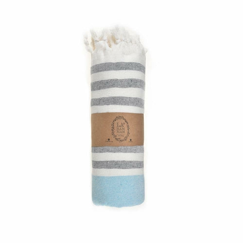 Sand-Free Turkish Beach Towel - Quick-Dry, Compact & Reversible