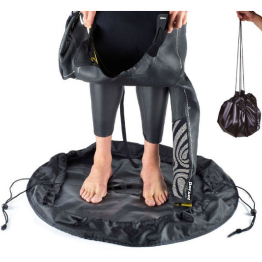 DORSAL Wetsuit Changing Mat & Waterproof Dry Bag — 2-in-1 for Diving, Surf & Beach