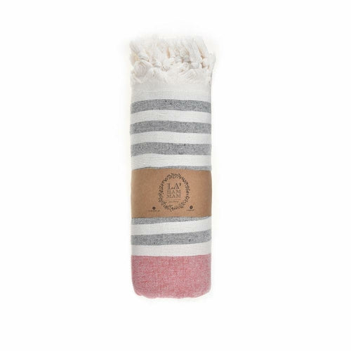 Sand-Free Turkish Beach Towel - Quick-Dry, Compact & Reversible
