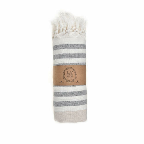 Sand-Free Turkish Beach Towel - Quick-Dry, Compact & Reversible