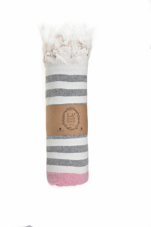 Sand-Free Turkish Beach Towel - Quick-Dry, Compact & Reversible