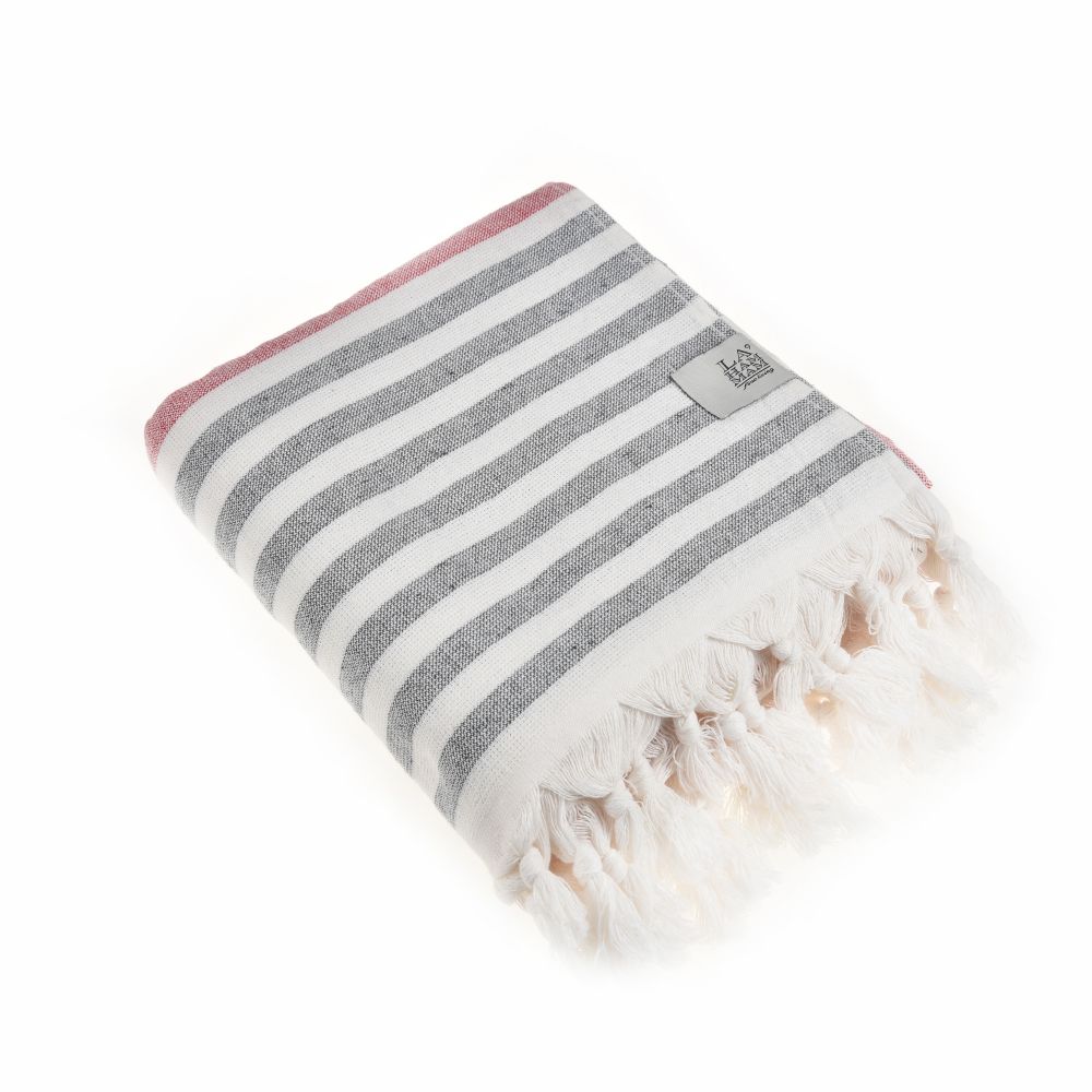 Sand-Free Turkish Beach Towel - Quick-Dry, Compact & Reversible