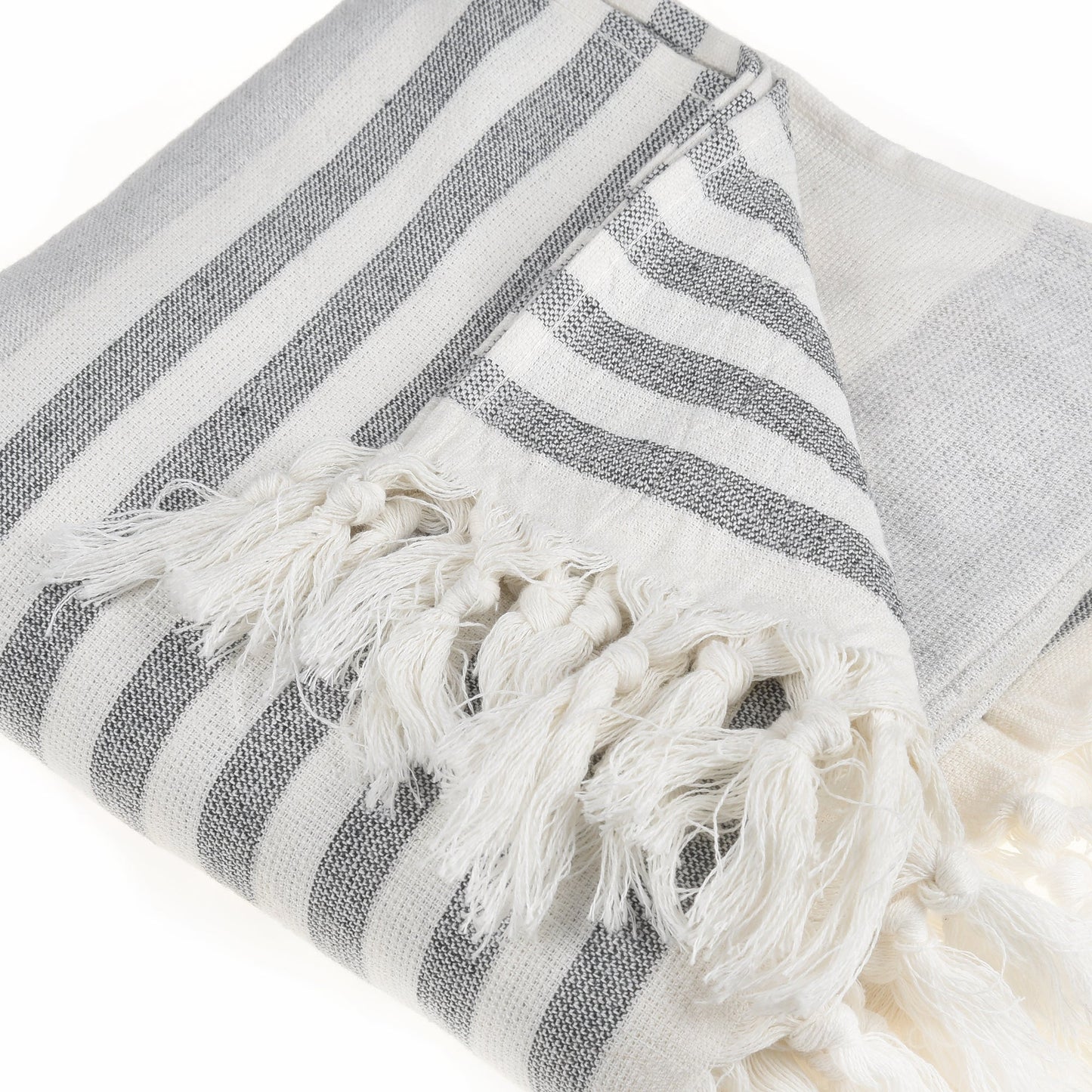 Sand-Free Turkish Beach Towel - Quick-Dry, Compact & Reversible