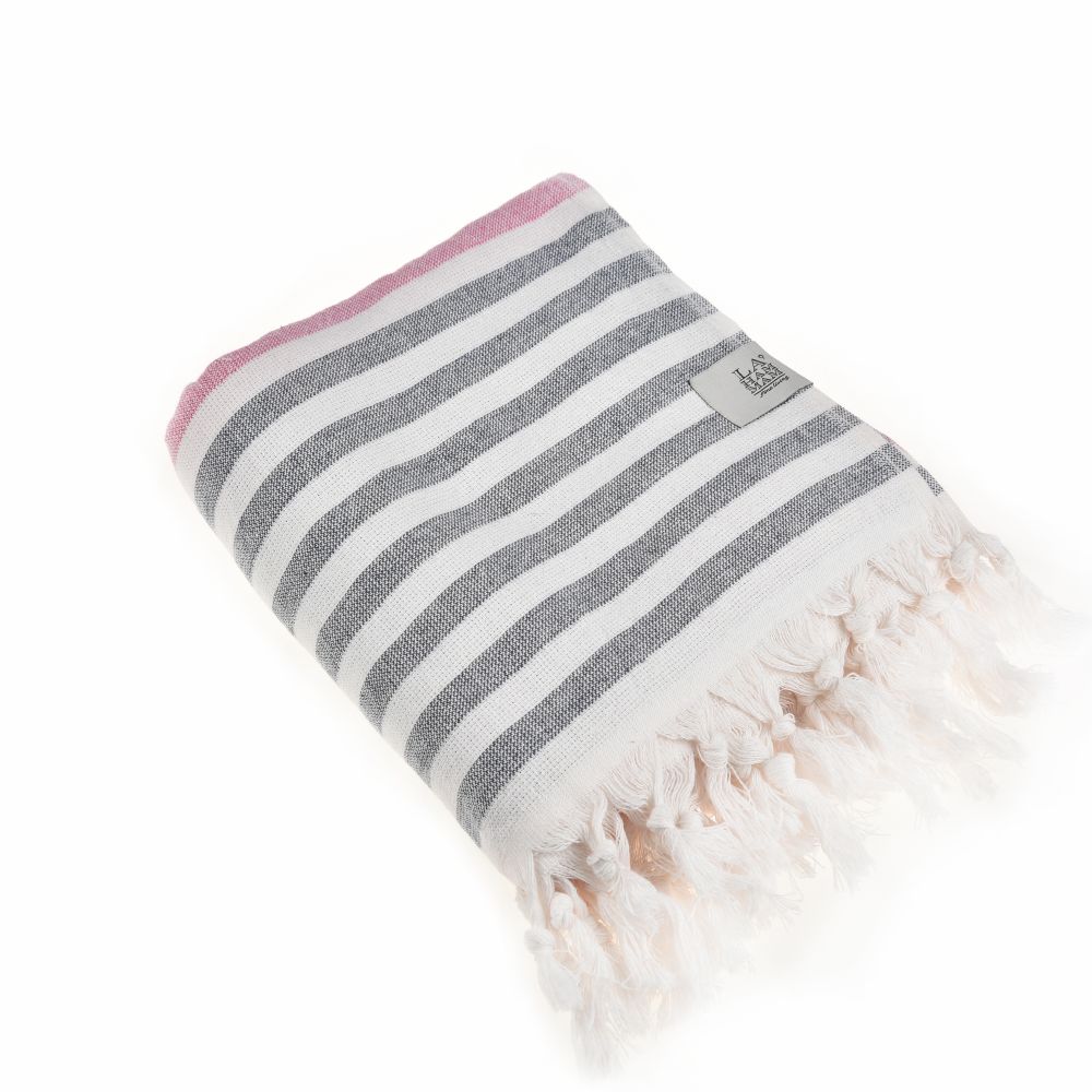Sand-Free Turkish Beach Towel - Quick-Dry, Compact & Reversible
