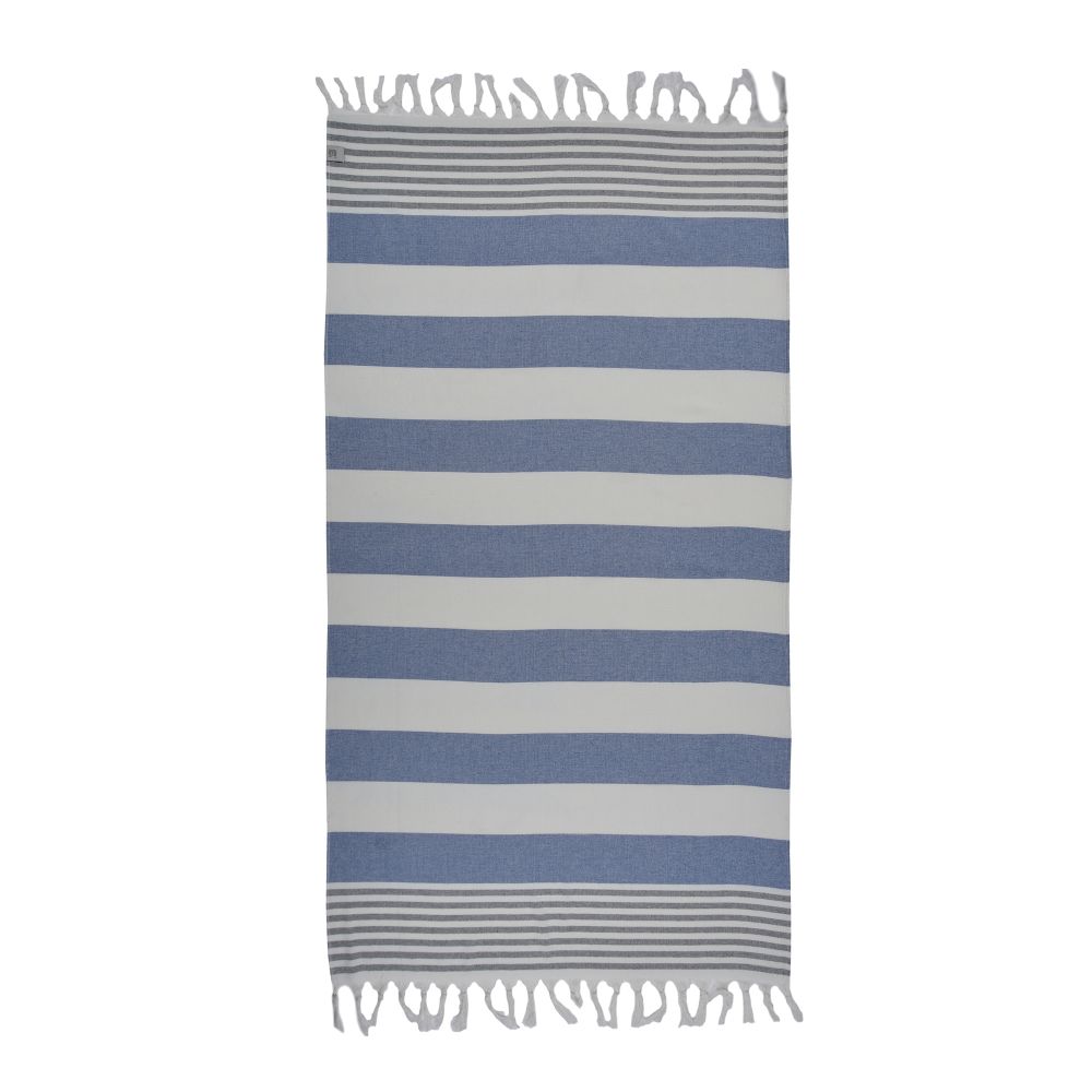 Sand-Free Turkish Beach Towel - Quick-Dry, Compact & Reversible