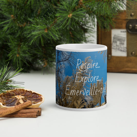 Tasse “Respire...Émerveille.”